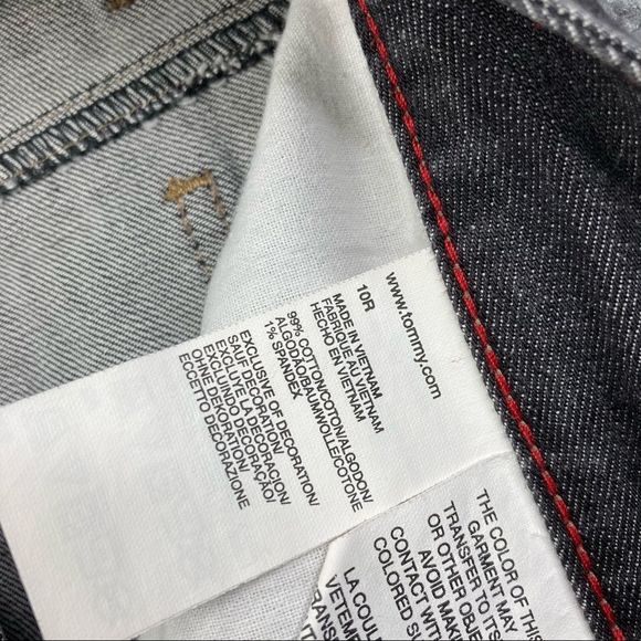 VTG  Tommy Hilfiger Freedom Boot cut jeans 10r black - Picture 4 of 9